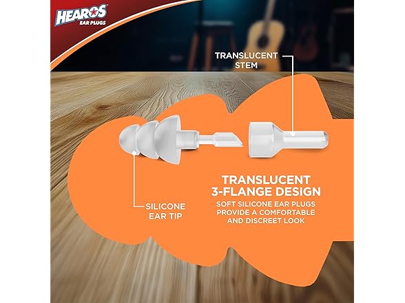 HEAROS High Fidelity Series Ear Plugs