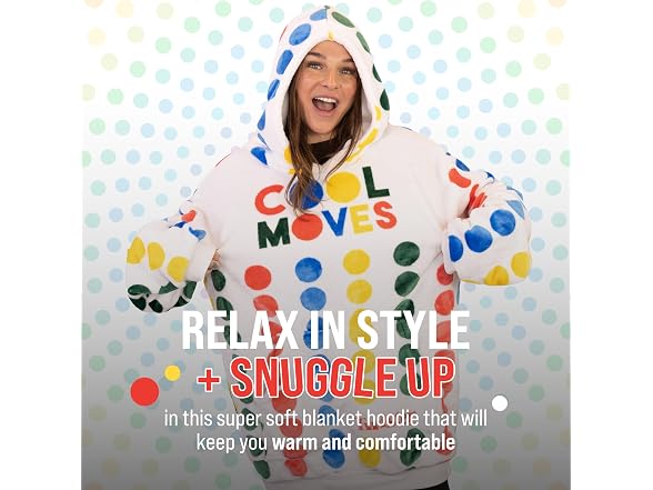 Twister Snugible Blanket Hoodie