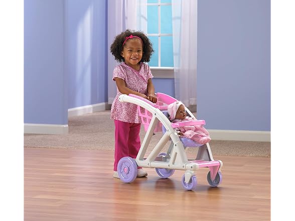 American Plastic Toys Shop with Me Stroller