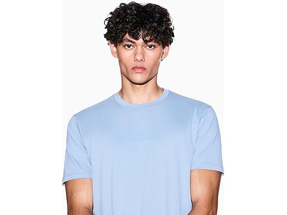 Armani Exchange Mens Center Logo Tee