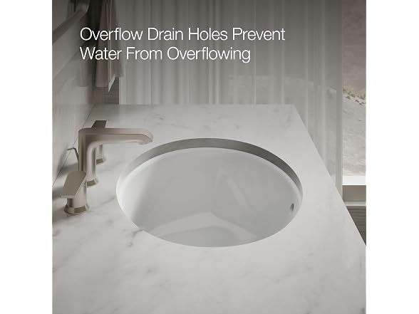 Kohler Caxton Oval 17 x 14 Undermount bathroo