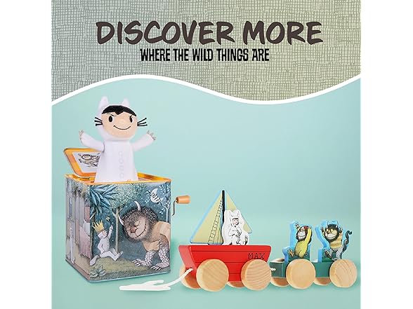 Kids Preferred Where The Wild Things are 4 Piece Plush Set