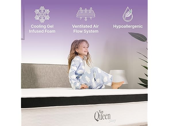 NapQueen 8 Inch Maxima Hybrid Mattress