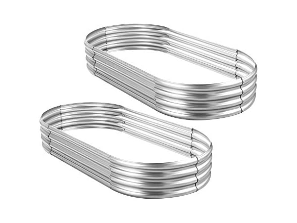 Land Guard GAR-08 2Pcs Raised Garden Bed 8x4