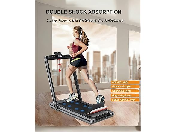 Maicifi Walking Pad Treadmill, Remote Control