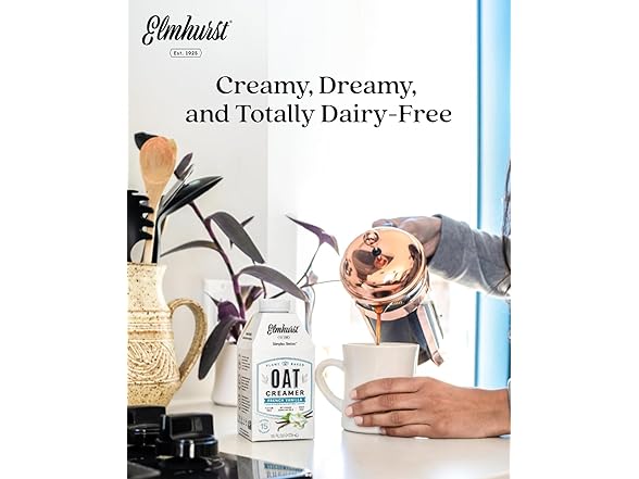 Elmhurst Oat Creamer Vanilla, 6pk