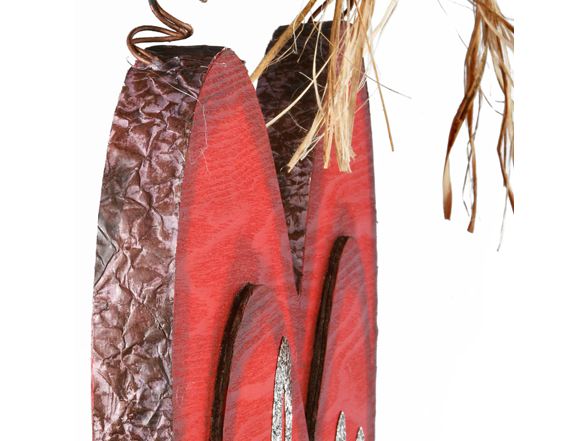 Valentine's Wooden Heart Decoration