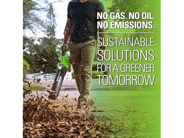 Greenworks Cordless Axial Leaf Blower