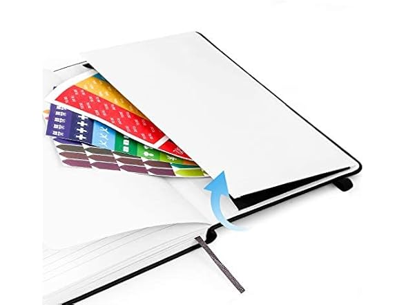 Huhuhero Lined Journal, Matte Black