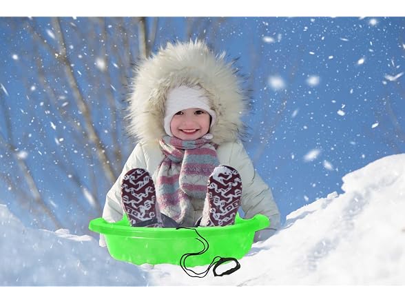 Superio Toboggan Snow Sled- 37” 12 Pack
