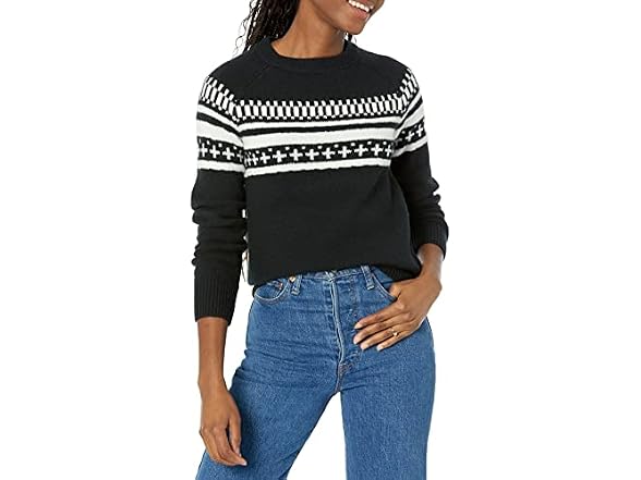 Amazon Essentials Women Soft-touch Novelty Sweater