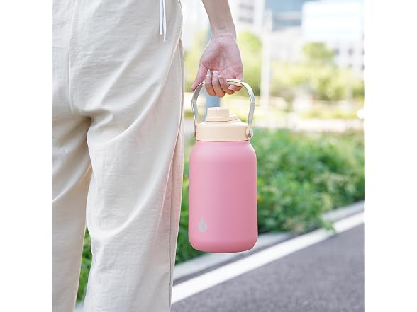 BJPKPK Half Gallon Insulated Water Bottles, 64oz