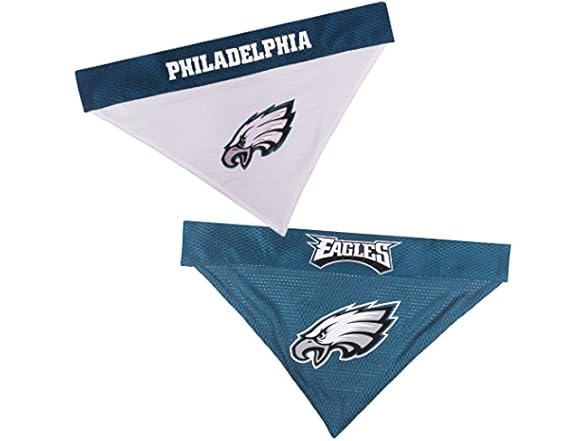 Pets First NFL Philadelphia Eagles Reversible Bandana