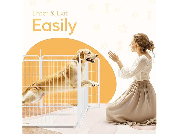 Dog Playpen 32 Inch 8 Panels