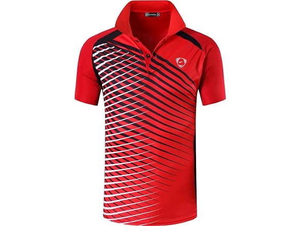 Sportides Men (M) Golf Shirt Short Sleeve Dry Tee