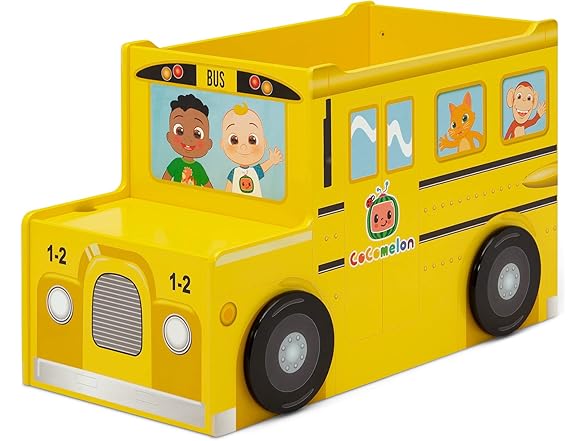 CoComelon School Bus Toy Box