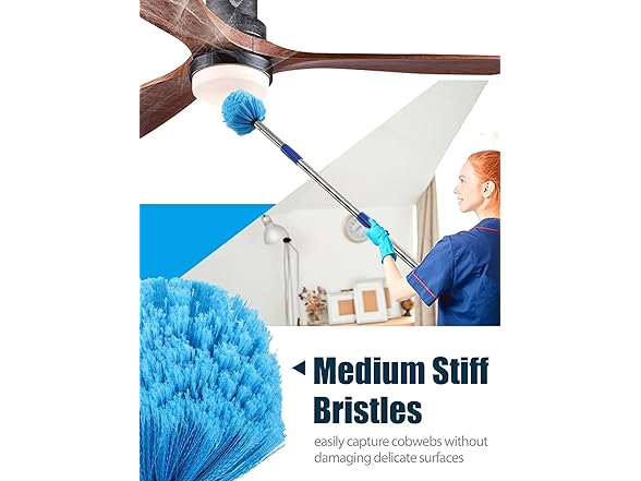 Cobweb Duster W/ Extension Pole