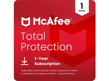 $7.99 McAfee Total Protection 1-Device dealfomo