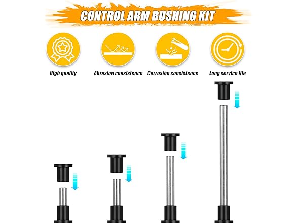 RANSOTO A Arm Control Arm Bushing Kit