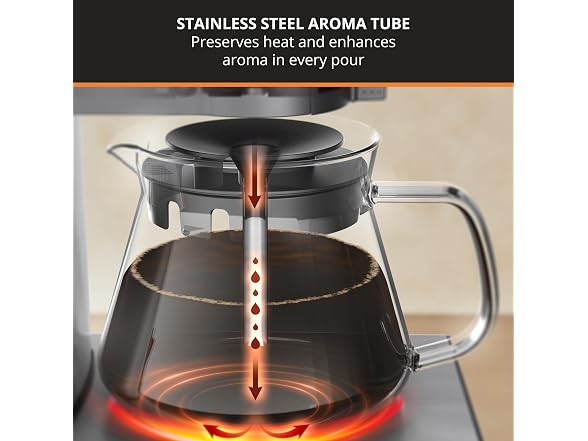 KRUPS Essential Brewer 8 Cup Drip Coffee Maker Machine - Gallery 4