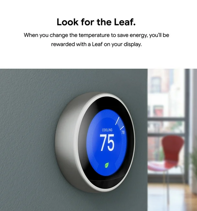 Google Nest 3rd Gen Thermostat Ref S&D Pick Color - Gallery 30
