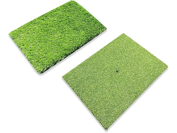 TeeTime Golf Dual-Surface Training Mat Pack