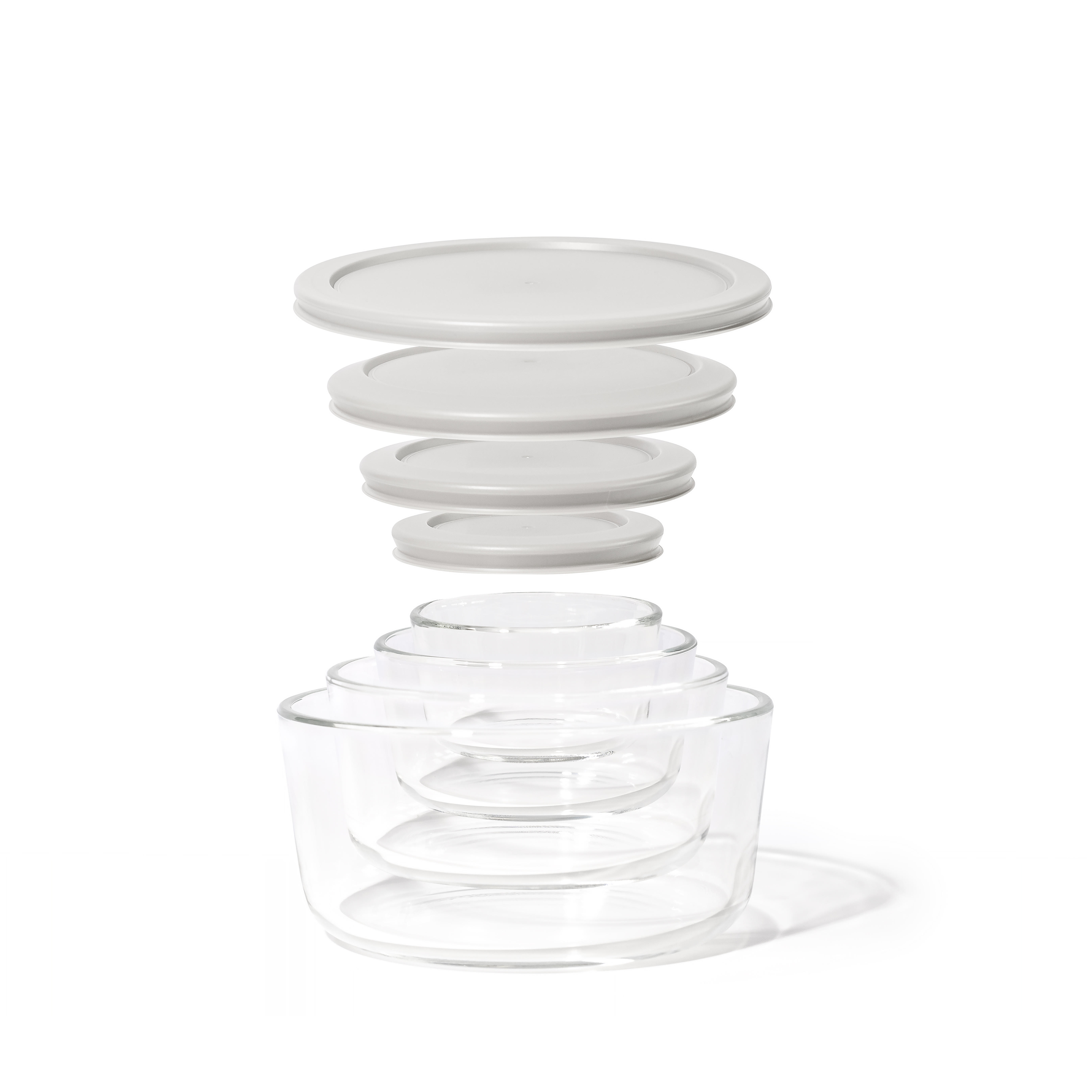 16PC DuraLiving Nested Food Storage Set - Round - Gallery 17