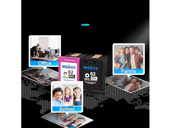 62XL HP Ink Combo Pack