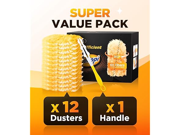 REKOPI Duster Kit with 12 Duster Refills - Gallery 6