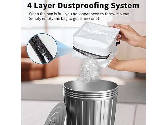 CHIKIXSON Reusable Vacuum Bags