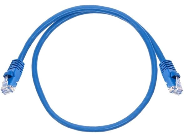Monoprice Cat5e 2ft Blue Patch Cable