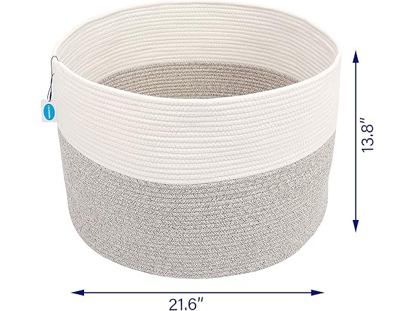 Casaphoria XXXLarge Cotton Rope Basket