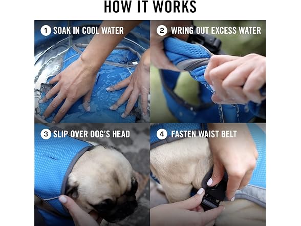 Canada Pooch Dog Cooling Vest