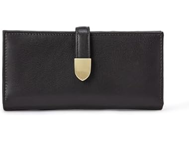 $10.99, Was $33.90, 67% Off! AE Womens Leather Clutch Wallet dealfomo