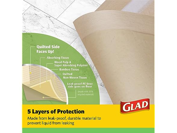 Glad for Pets Earth Friendly Bamboo Trai