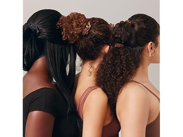 slip Silk Skinny Scrunchies - Set of 4