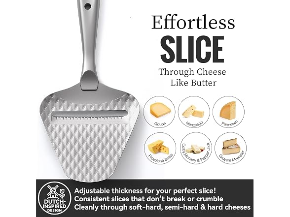 ALIKITCN Stainless Steel Cheese Plane