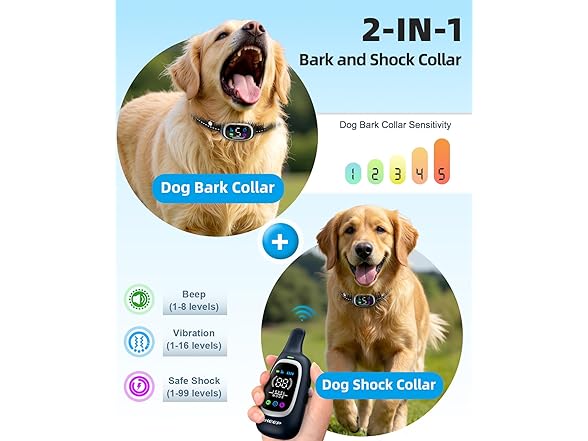 AIKEEP B0DZXCHWK4 Dog Shock Collar