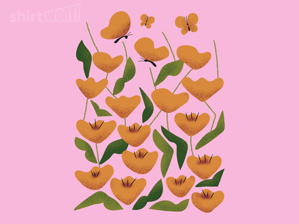 Flowers and butterflies