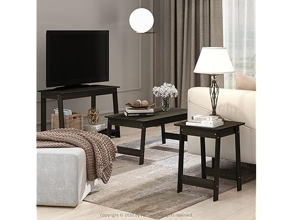 Furinno Beginning Coffee Table, Espresso