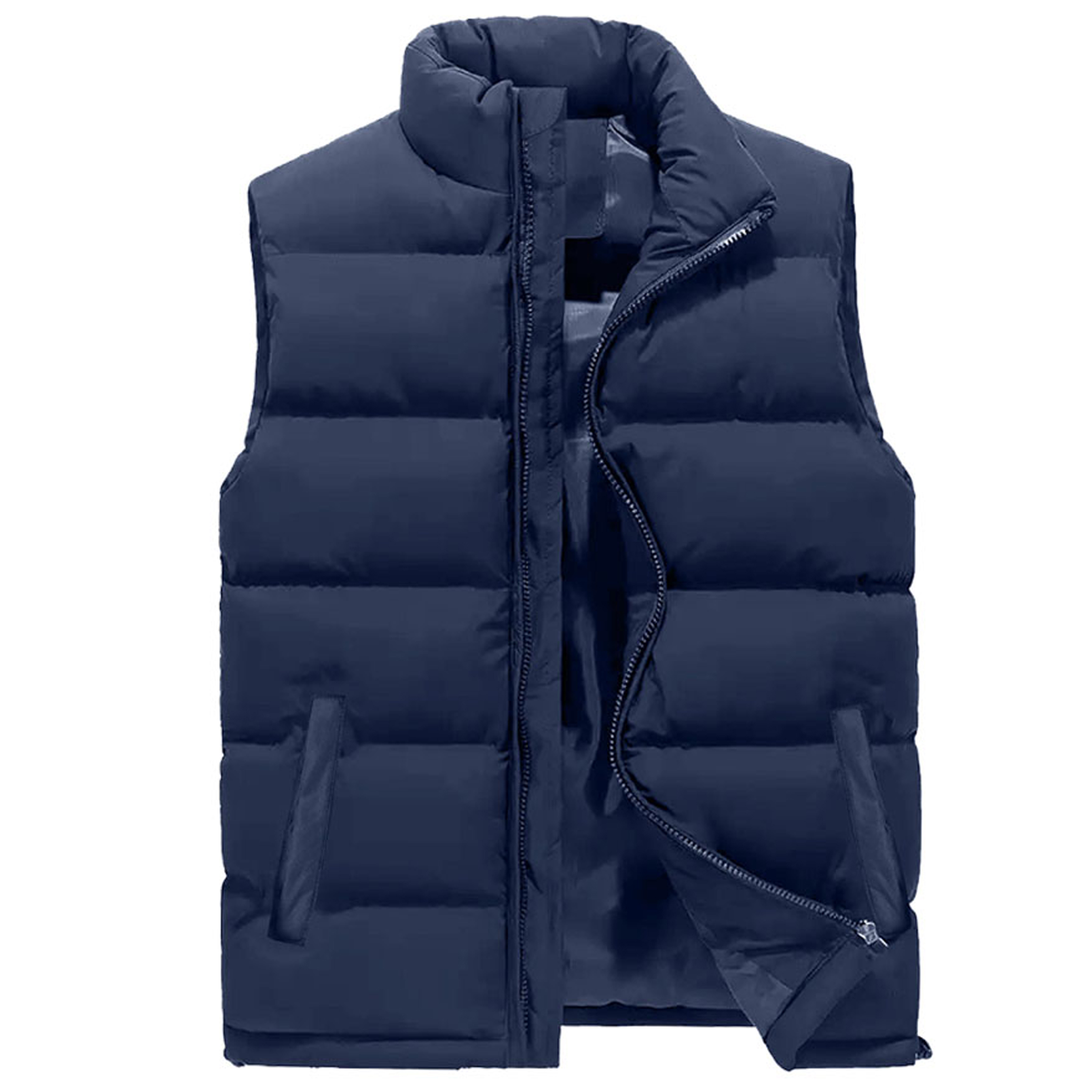 Mens Heavyweight Puffer Bubble Vest - Gallery 32