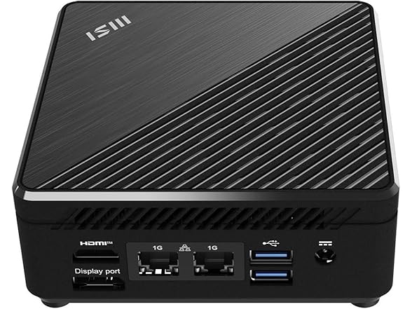 msi Cubi N ADL Mini PC: Intel Celeron N100, 4GB RAM, 128GB SSD, Black, Windows 11 Pro Entry: ADL-021US (Open Box)