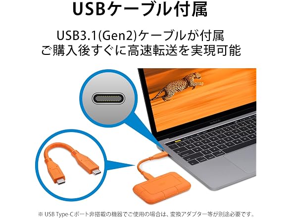 LaCie Rugged SSD 500GB, External SSD,