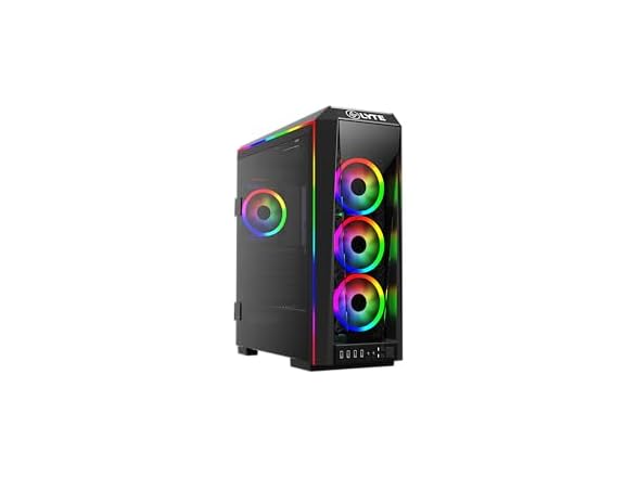 GAMDIAS E-ATX Mid-Tower Gaming PC Case