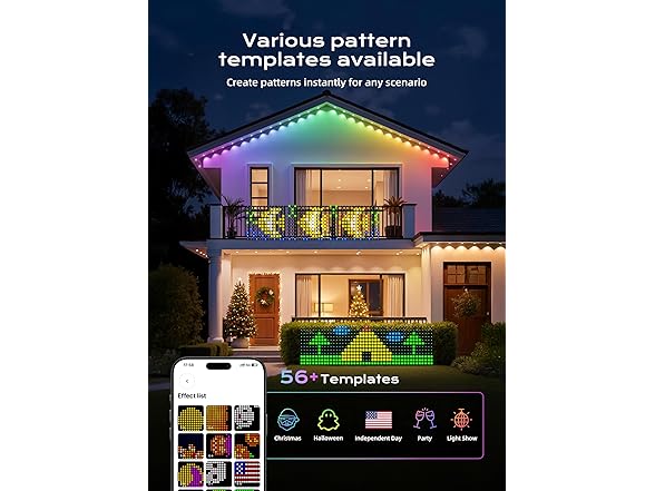 Brightown Smart Christmas Net Lights Outdoor