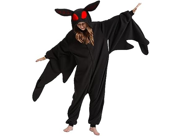 WAWRTOU Women's (XL) Mothman Costume Halloween