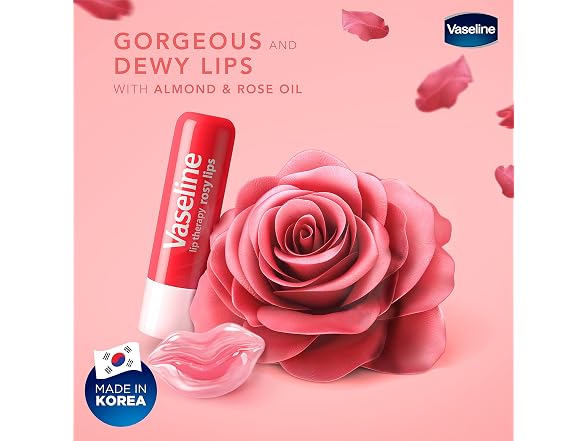 Vaseline Lip Therapy Rosy Balm 0.16oz