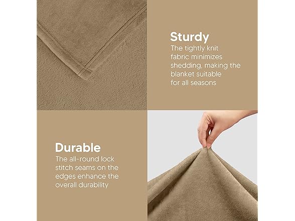 Utopia Bedding Fleece Blanket King Size