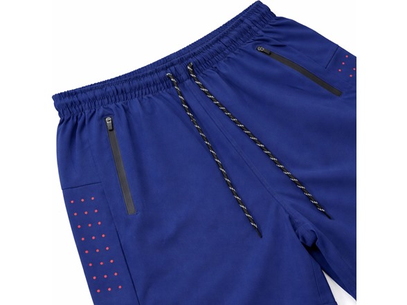 Mens Training Shorts w/ Dotted Trim (S-2XL)