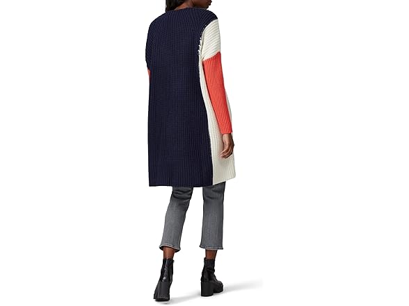 Victor Blue Colorblock RTR Cardigan (XS)